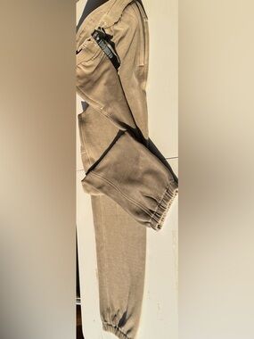Lululemon Steady State Joggers XS Tan Beige Sweatpants EUC see description